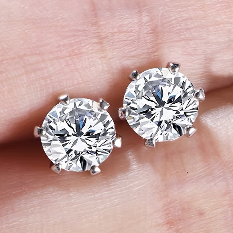 Men's 2pcs Non-Fading Hypoallergenic Earrings, Wedding Gift